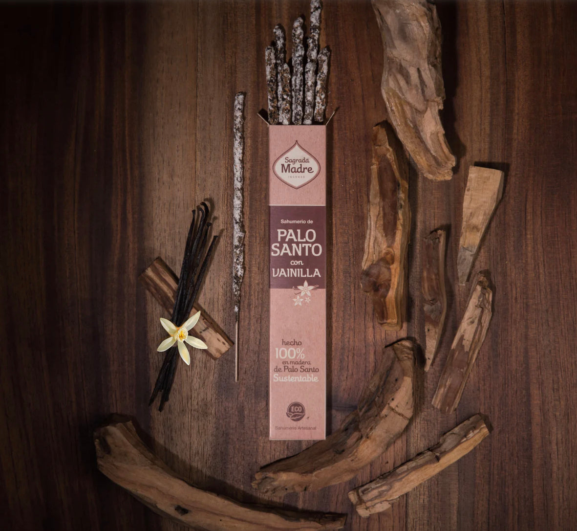 Varilla de Sahumerio Palo Santo con Vainilla